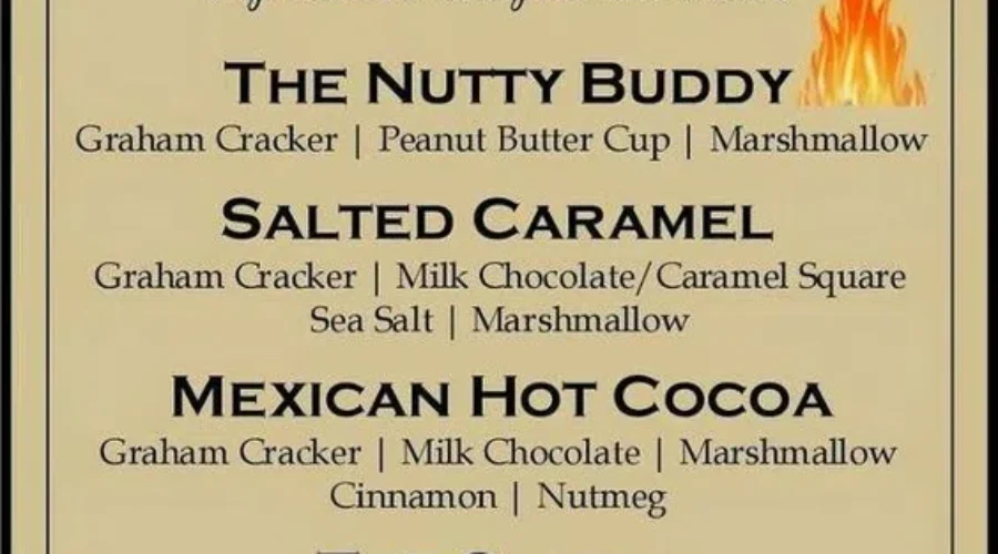 Gourmet S’more ideas