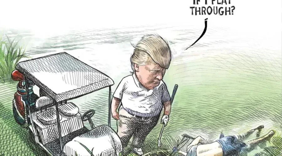 Cartoonist Axed By N.B. Newspapers After Trump Cartoon