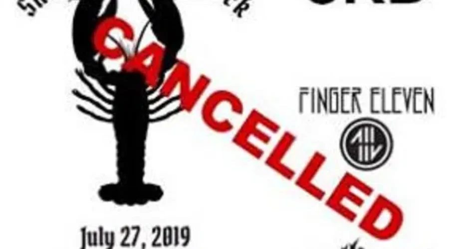 Shediac Lobster Rock Event Cancelled
