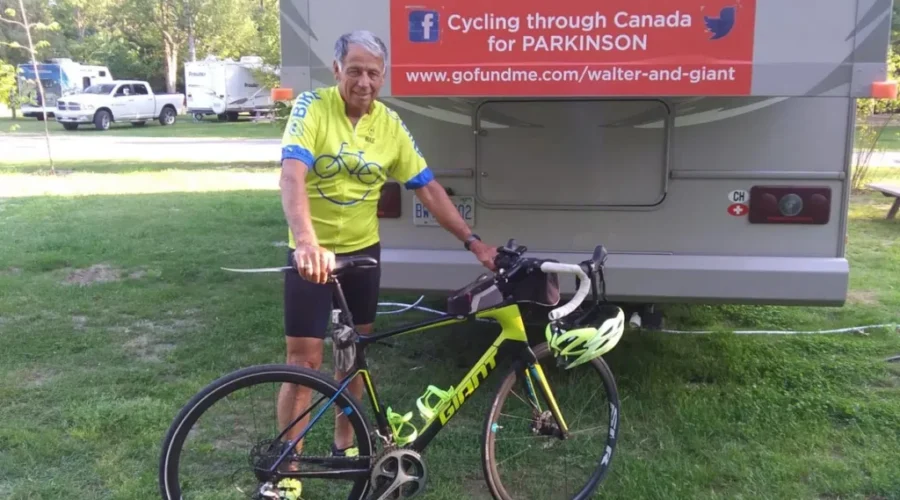 Man Cycling To Raise Money For Parkinson’s Canada