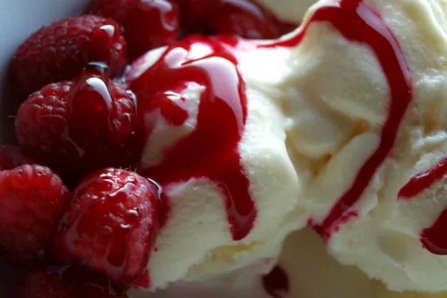 YUM! Raspberries and Cream Recipe