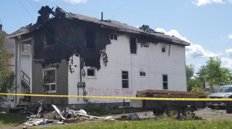 Police Seek Suspect In Suspicious House Fire