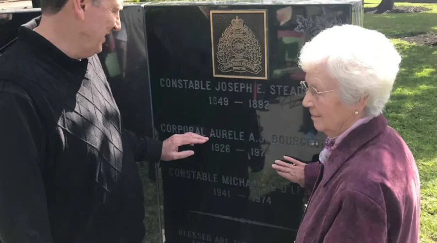 VIDEO: Re-Dedication Of Monument Honouring Fallen Moncton Officers