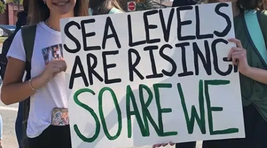 Students Rally For Climate Change Action