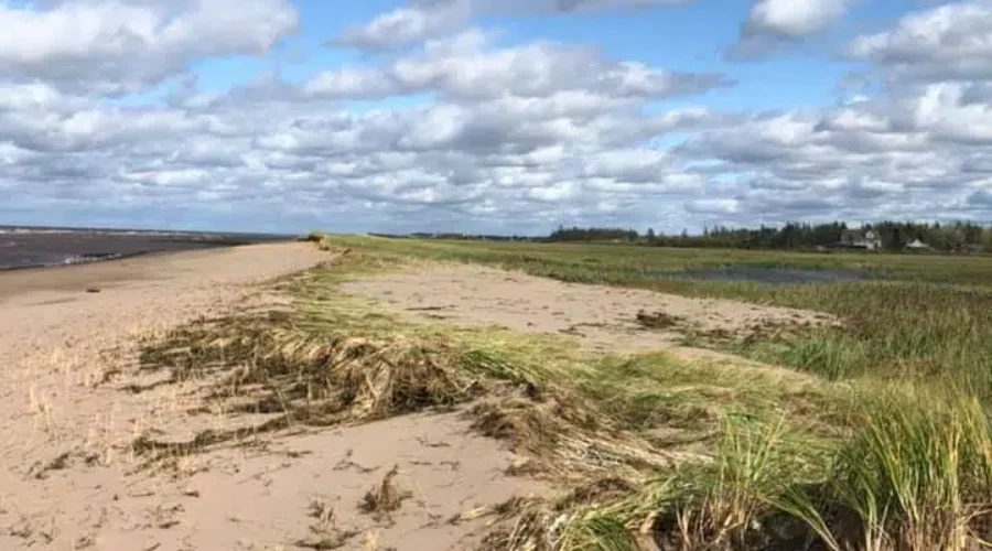 Trailers Damaged During Post Tropical Storm Dorian