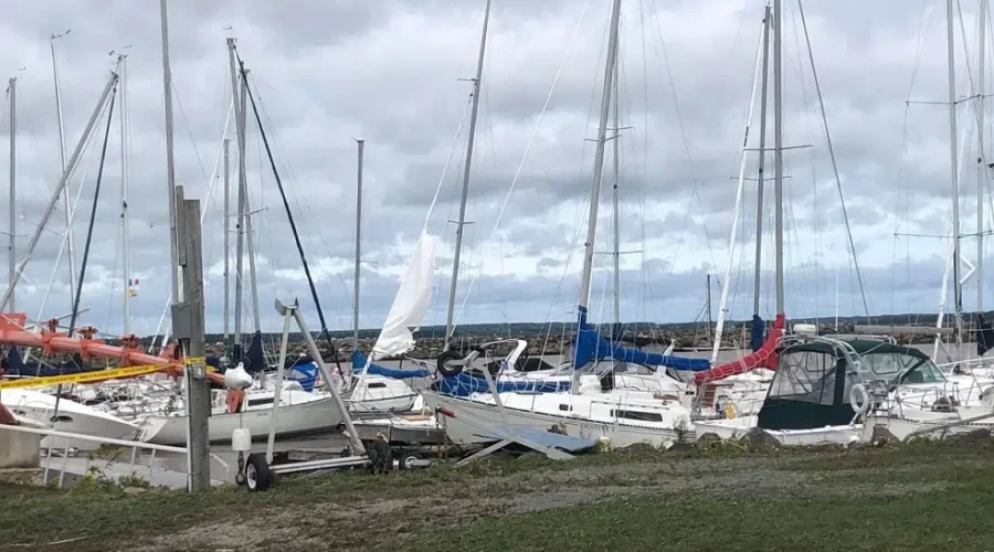 Dorian Tosses Boats Around Like Toys In Shediac Bay