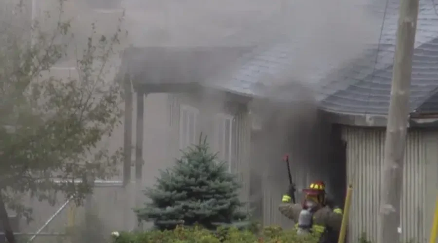 Dieppe Firefighters Battle Blaze In Storage Building