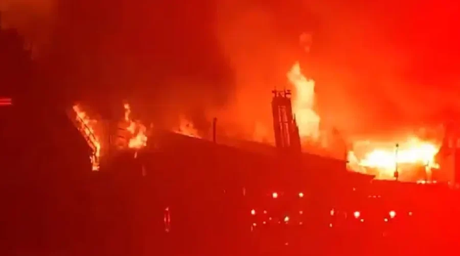 UPDATE: Fire Destroys Former Lumber Mill In Miramichi