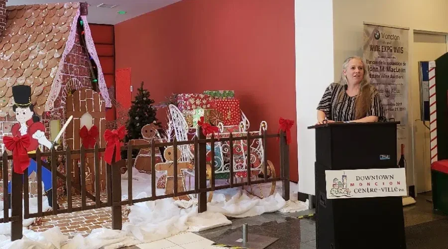 Eighth Annual Gingerbread House Unveiled In Downtown Moncton