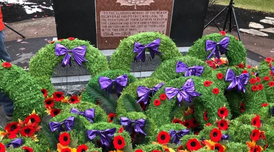 Sunny Brae Marks Remembrance Day