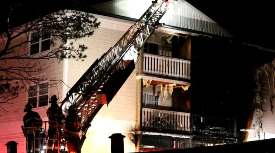 Early Morning Apartment Fire In Moncton