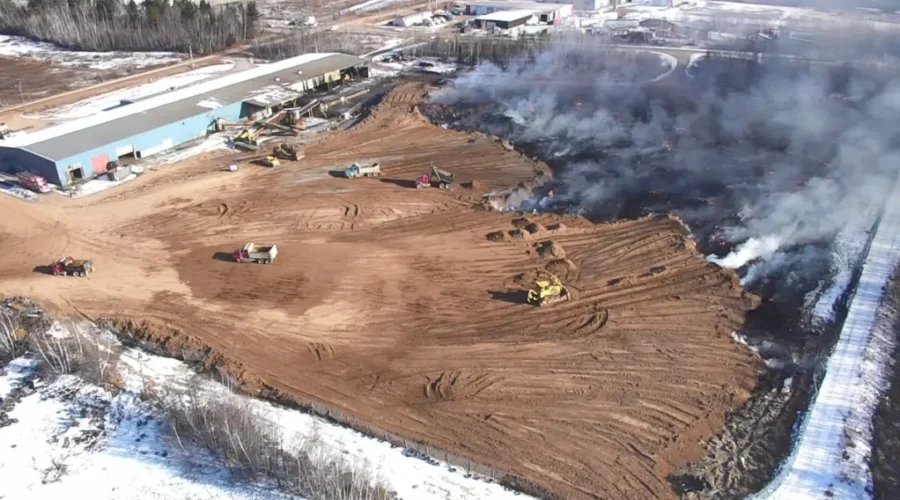 Minto Tire Fire Put Out, Advisories Still In Place
