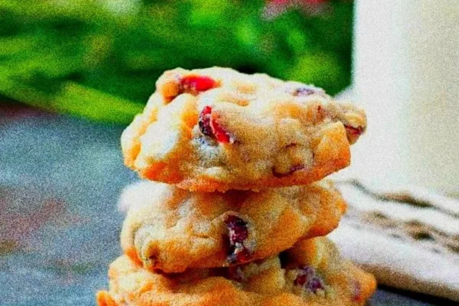 Cranberry White Chocolate Chip Cookies