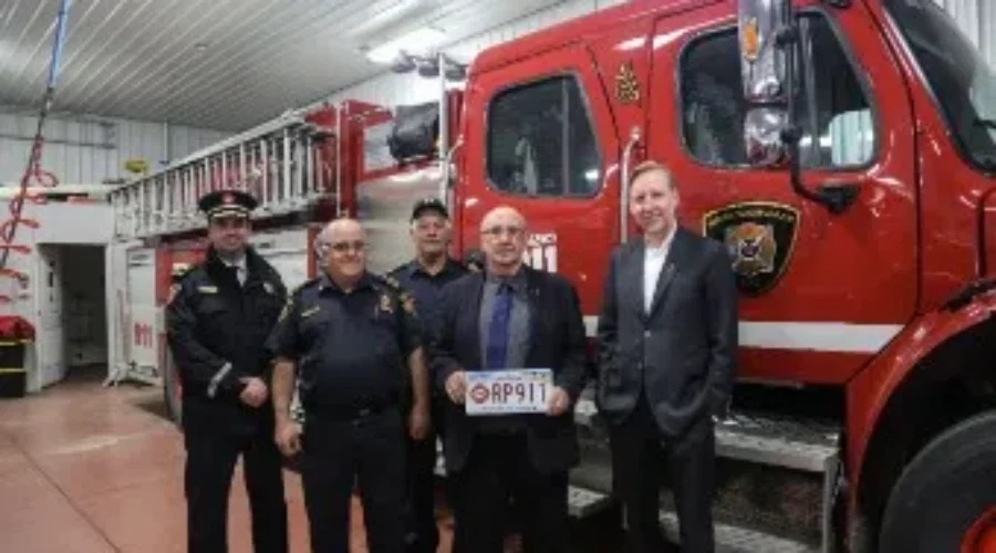 Fees Waives For Volunteer Firefighter Licence Plates