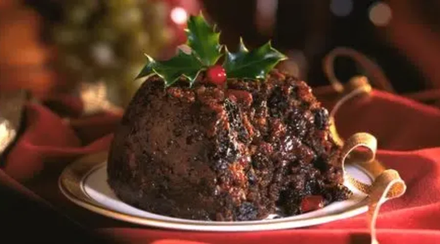 Nana’s Traditional Christmas Steamed Plum Pudding with Hard Sauce