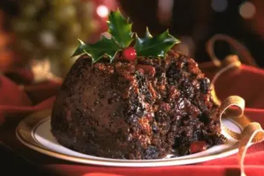 Nana’s Traditional Christmas Steamed Plum Pudding with Hard Sauce