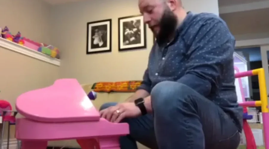 Man Uses Toy Instruments And Music To Help Spread Joy During Pandemic
