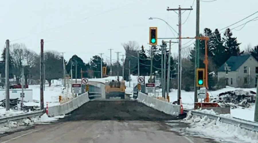 Bridge Finally Opens On Route 133