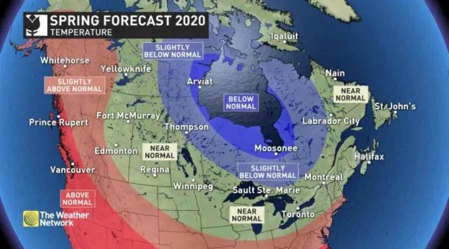 Weather Network Unveils NB Spring Forecast