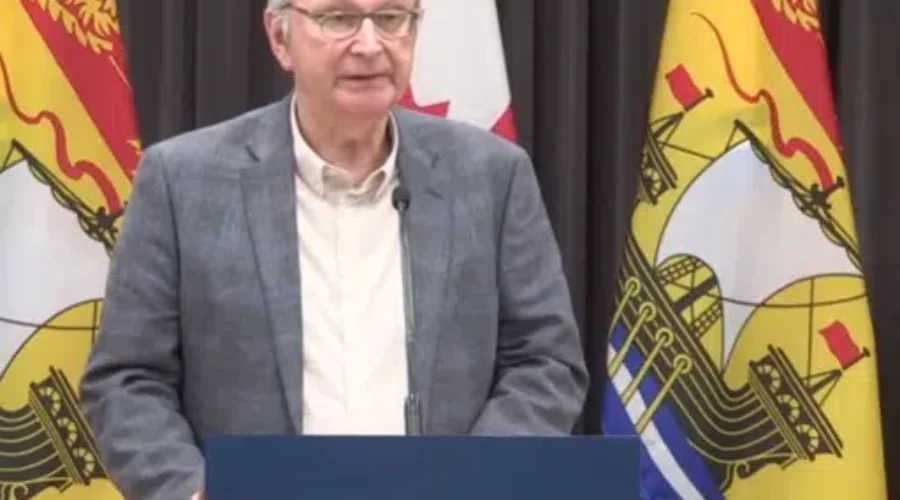 NB Premier Reinforces Message To Stay Home