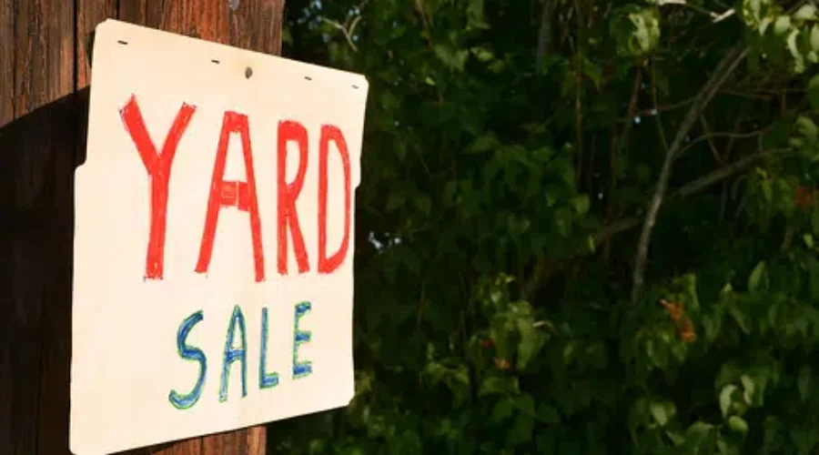 Yard Sales Now Allowed — With Restrictions