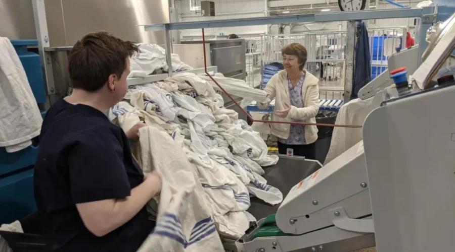Saint John Plant Supplies Essential Medical Linens
