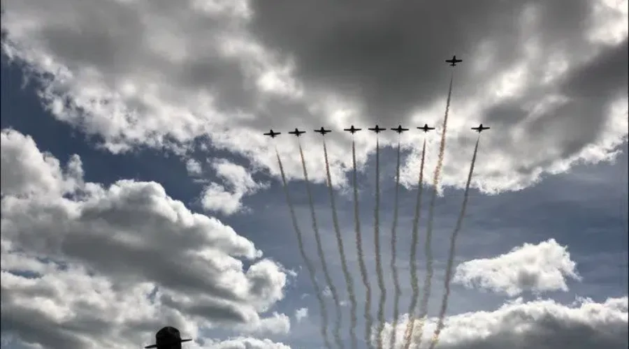 Snowbirds Kick Off Cross Canada Tour In N.B. and N.S.