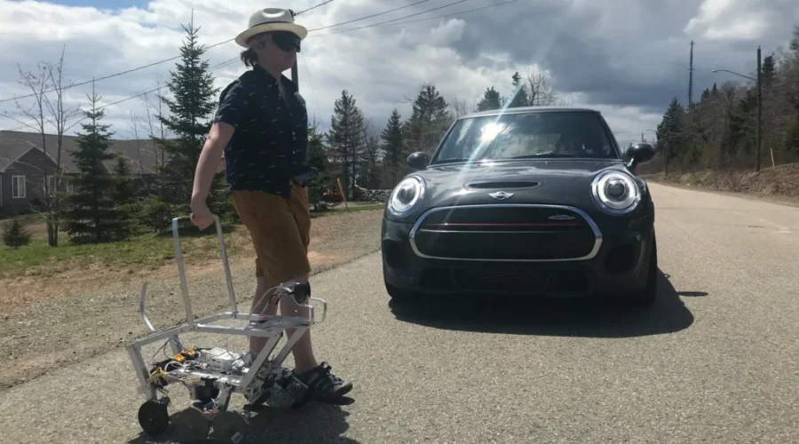 Moncton Teen Creates Robotic Guide Dog