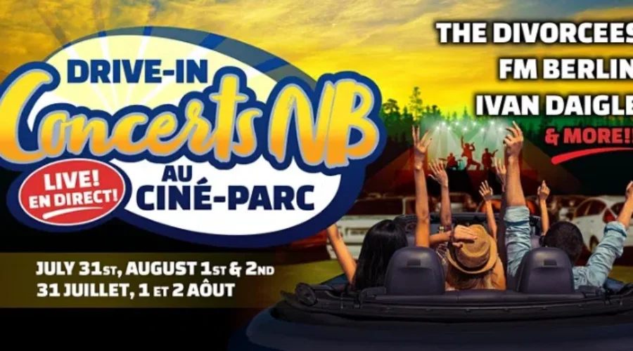 Drive-In Concert Series Features Local Artists Over N.B. Day Weekend