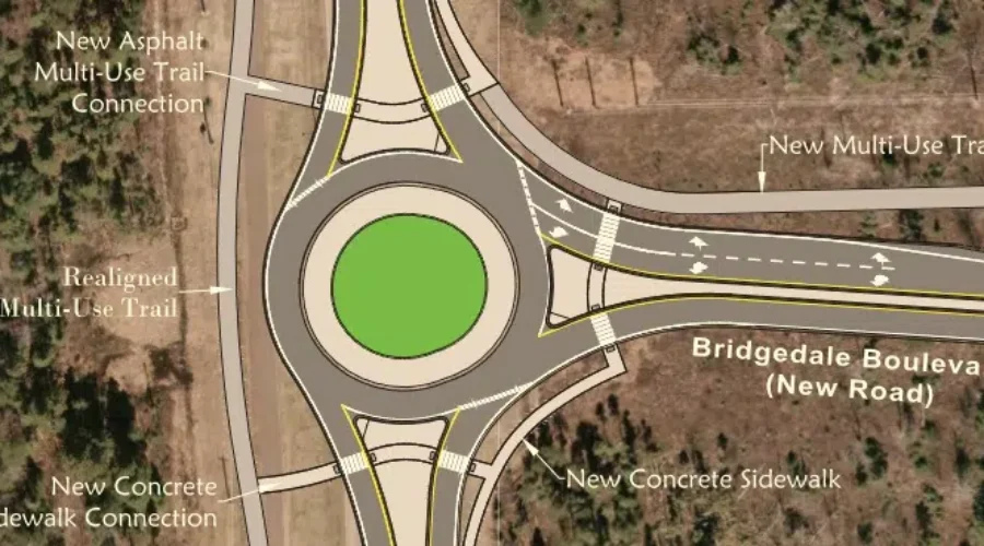 New Roundabout In Riverview To Open After 6pm Friday Night