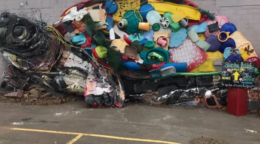 Local Artists ‘Inspire’ People To Recycle Through Murals