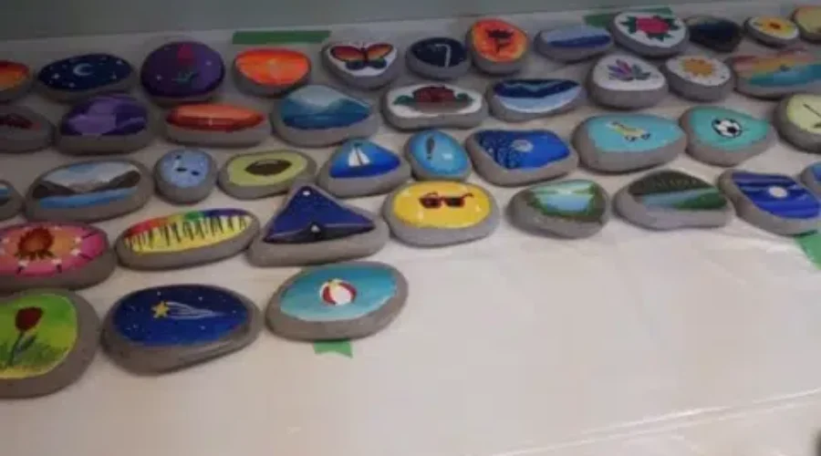 Happiness Rocks In Dieppe