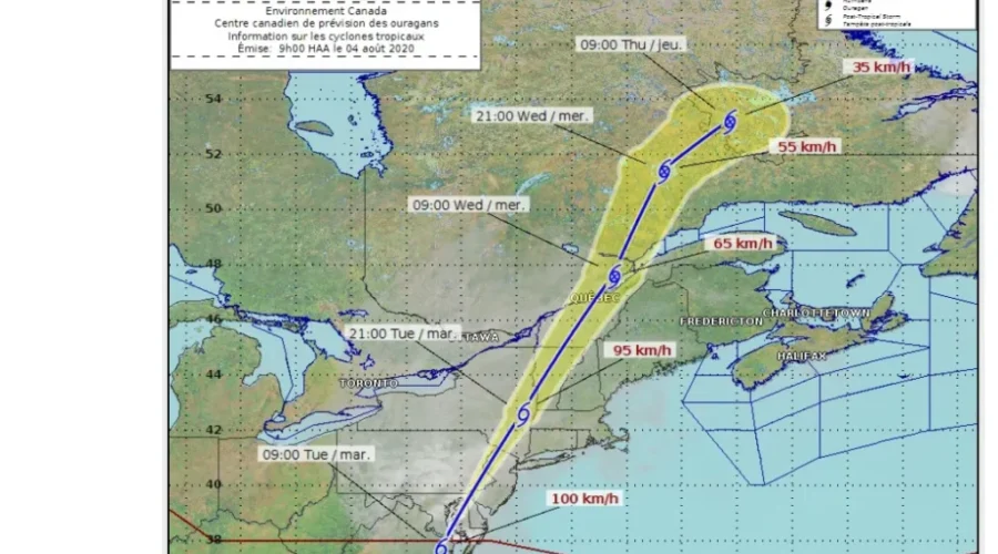 Minimal Impacts From Isaias Expected In NB