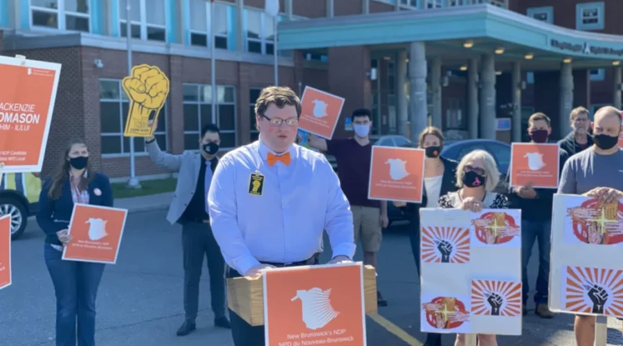 NDP Leader Criticizes PCs, Libs For Snap Election