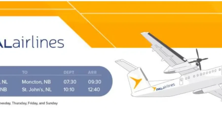 Moncton To St. John’s Direct Flights Start Monday