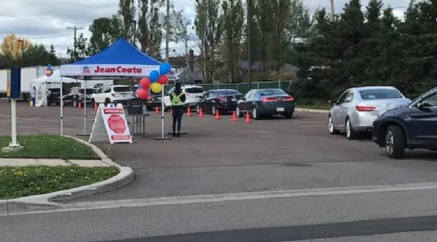 Over 1400 Free Flu Shots Given At Drive-Thru Clinic