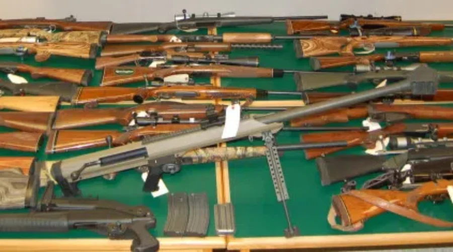 N.B. Man Arrested Following Multiple Gun Seizure