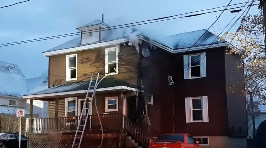 Fire Substantially Damages Triplex on Lefurgey Avenue