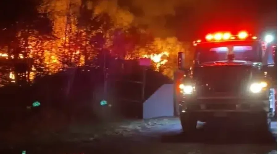 Storage Warehouse in Shediac River Destroyed By Fire