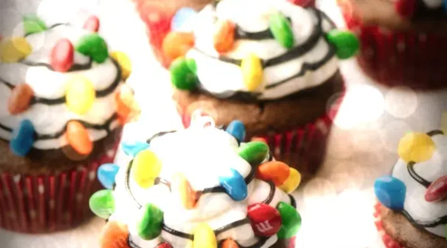 Christmas Light Cupcakes!