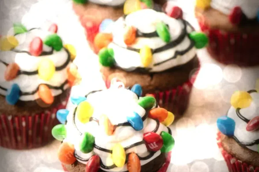 Christmas Light Cupcakes!