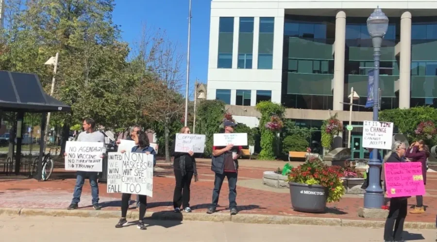 Codiac RCMP To Ticket Anti-Mask Demonstrators