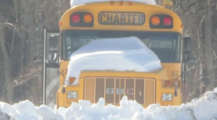School Bus Delays On February 17, 2021