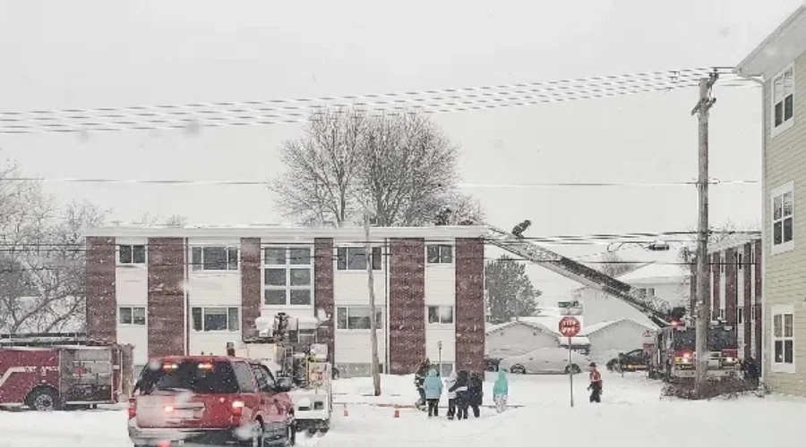 Tenants Displaced In Moncton Apartment Fire