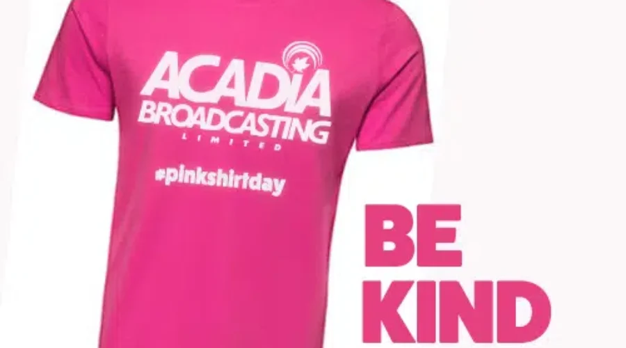 Wednesday Is Pink Shirt Day