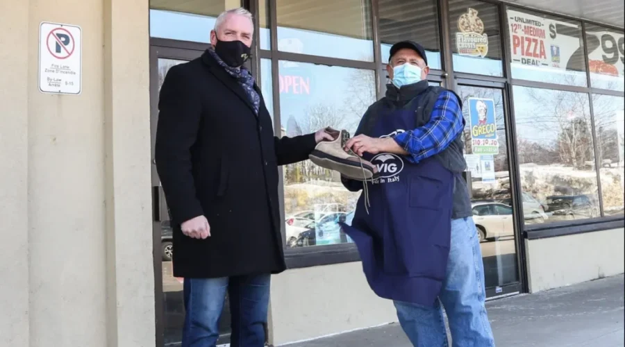 Finance Minister Refurbishes NB Budget Shoes