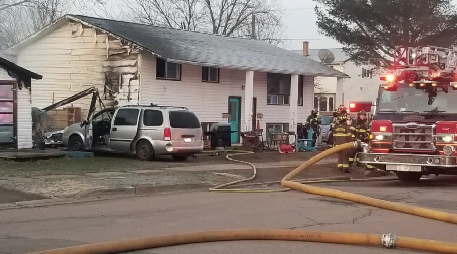 Fire Destroys Camper At Lorne Street Home