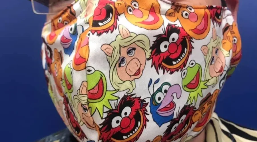 I love Allan’s new mask!!