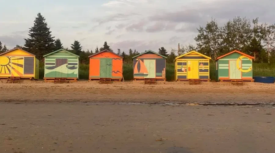 Moncton Woman Paints Baby Barns Used For Upcoming TV Series