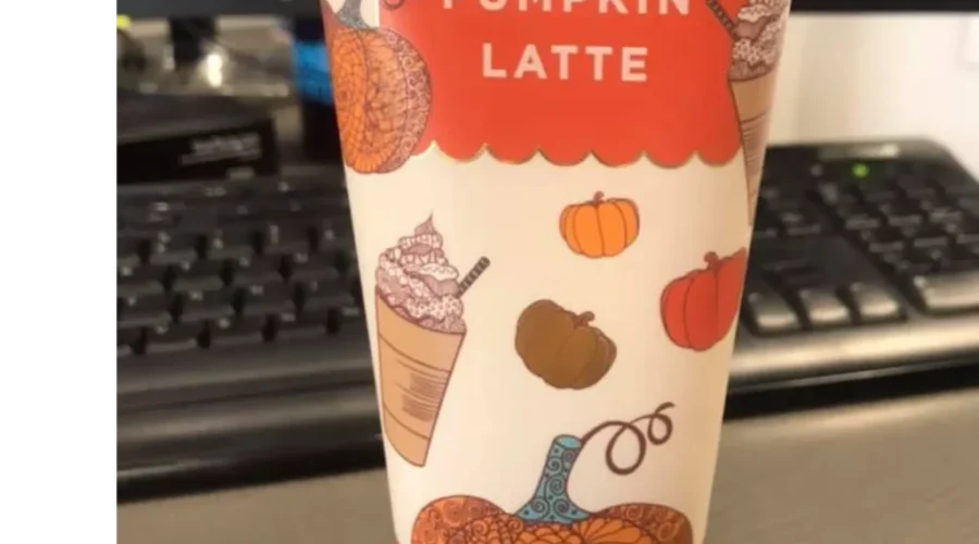 Tara brought in this pumpkin latte-scented hand lotion